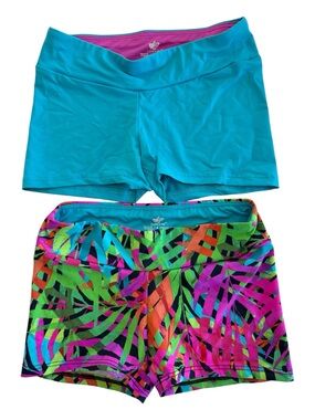 LUCKY & ME Layla Girls Gymnastics Dance Shorts 2-Pack Size 6